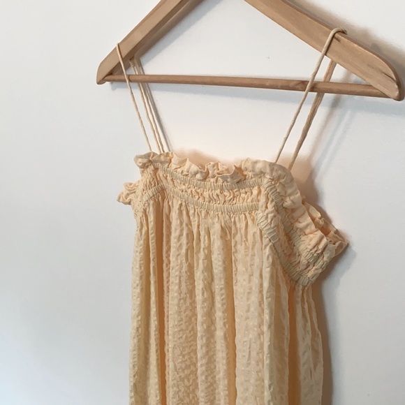 NWOT H&M Yellow Summer Dress - Picture 2 of 5